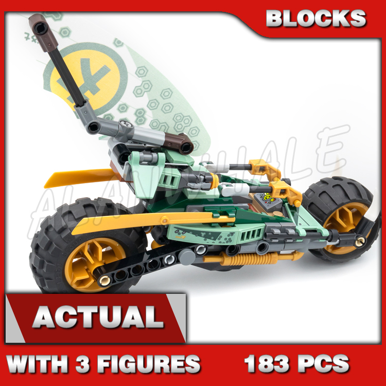 Model Kit Chopper - 183 детали, конструктор Shinobi 2-в-1: Велосипед-чоппер