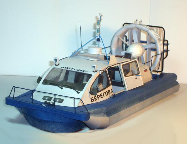 Model Kit Ship - 1:25 Mars 700, подушка безопасности, лодка,