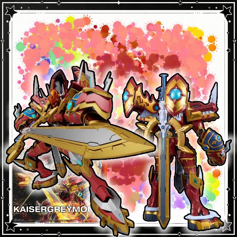 Model Kit Kaisergreymon - В наличии: Bandai Figure-Rise Standard-Amplified KaiserGreymon