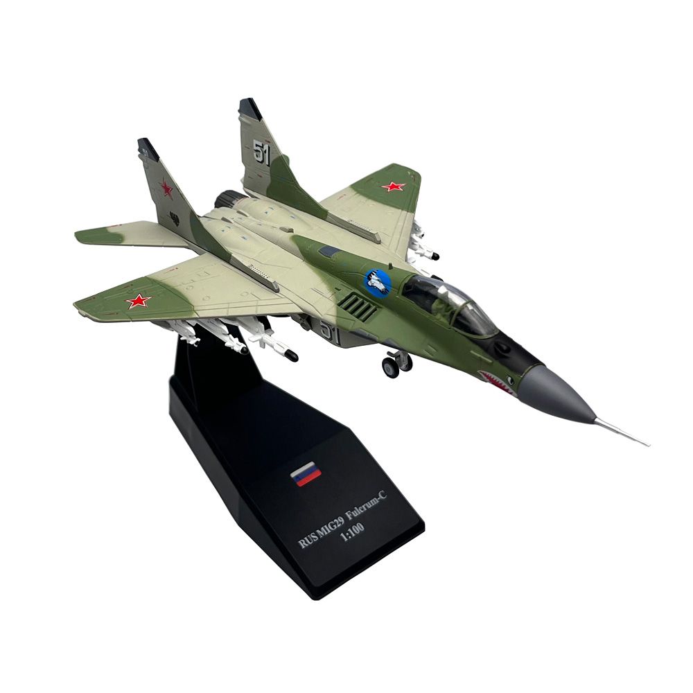 Model Kit Aircraft - Масштабная модель российского истребителя МиГ-29 Фулкрум