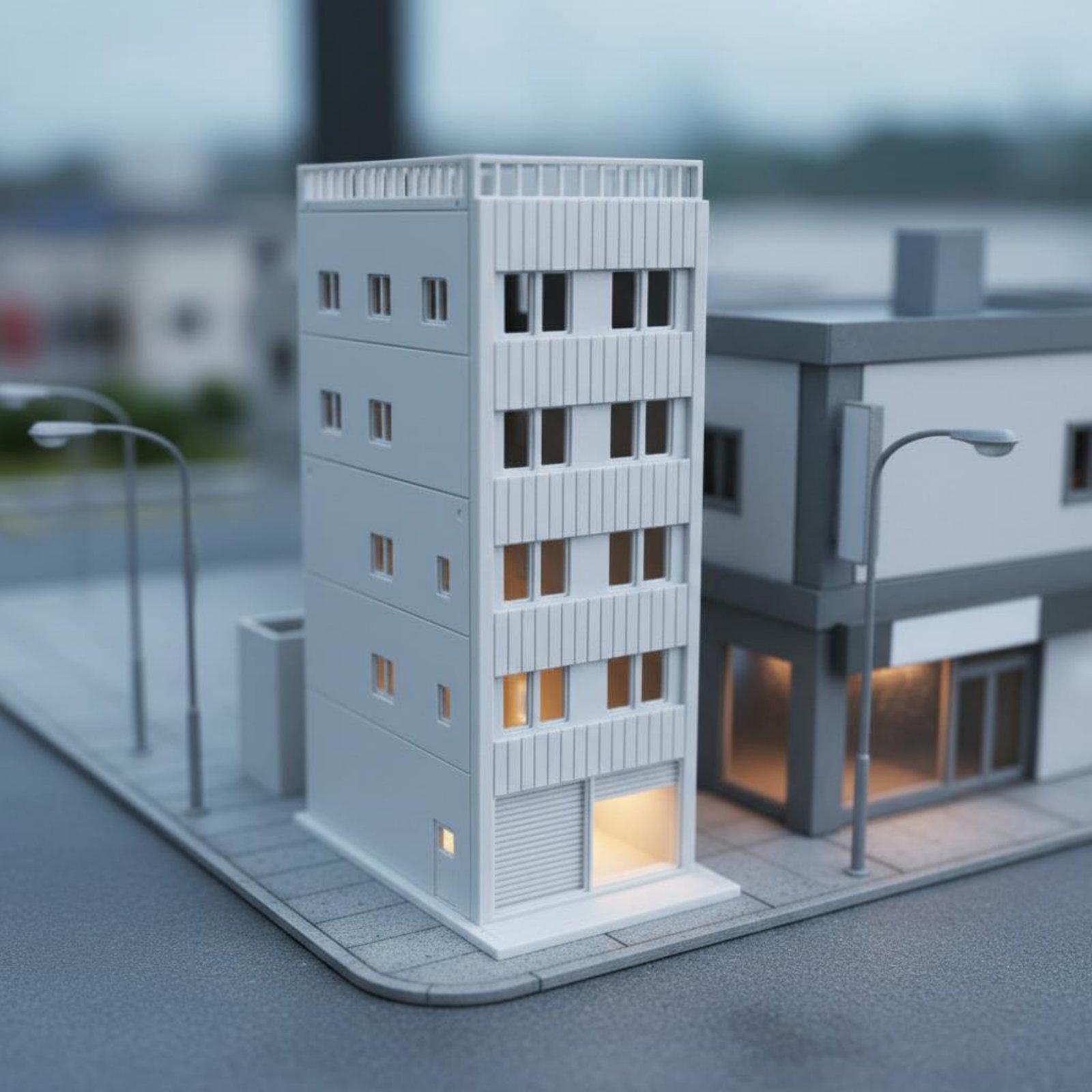 Model Kit Plastic - Набор для сборки миниатюрной японской модели