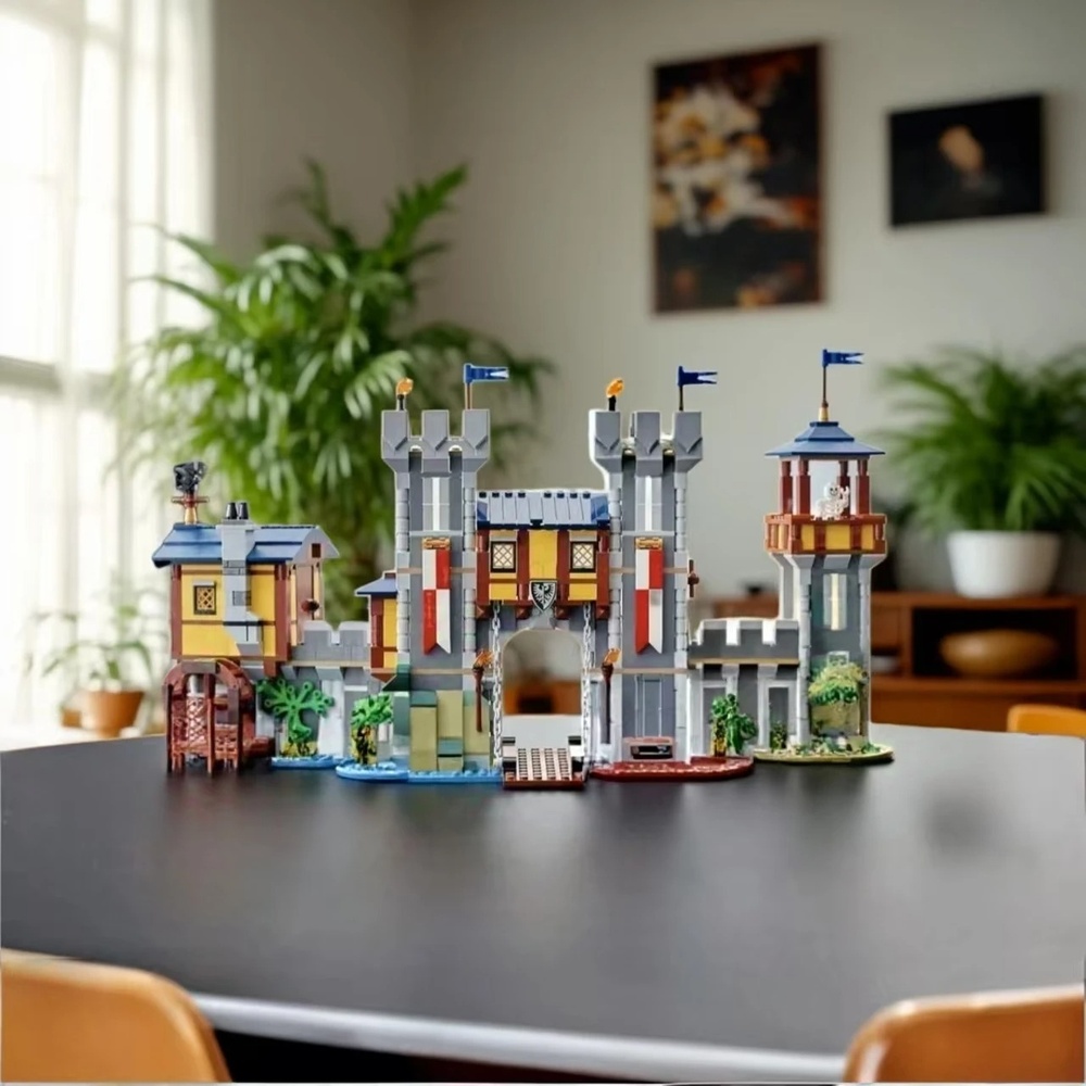 Model Kit New - Новый набор для сборки средневекового замка