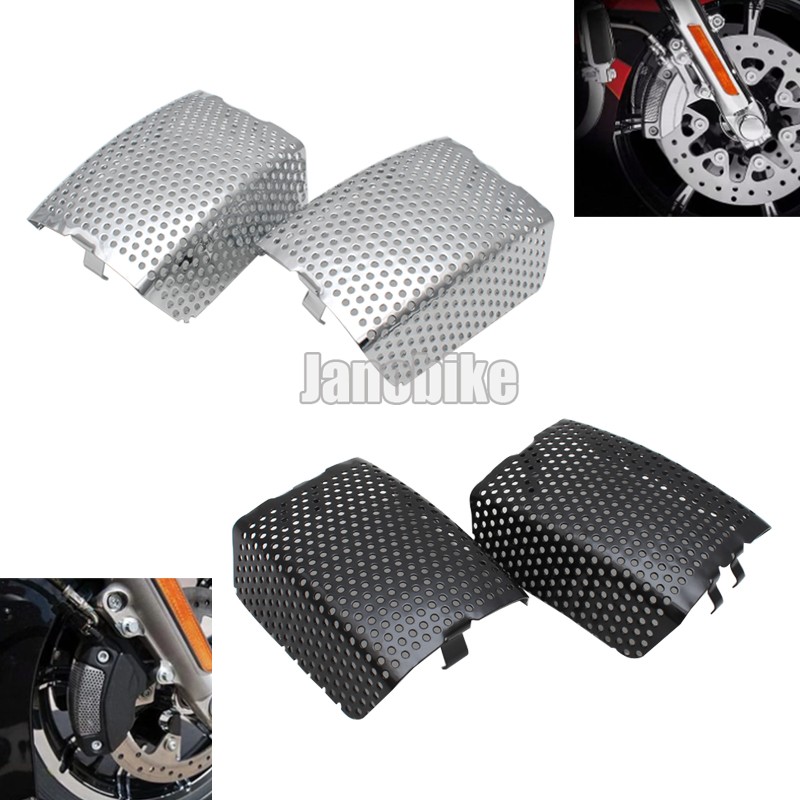 Model Kit Harley Davidson - Мотоциклетный хромированный/черный комплект вставок переднего тормозного