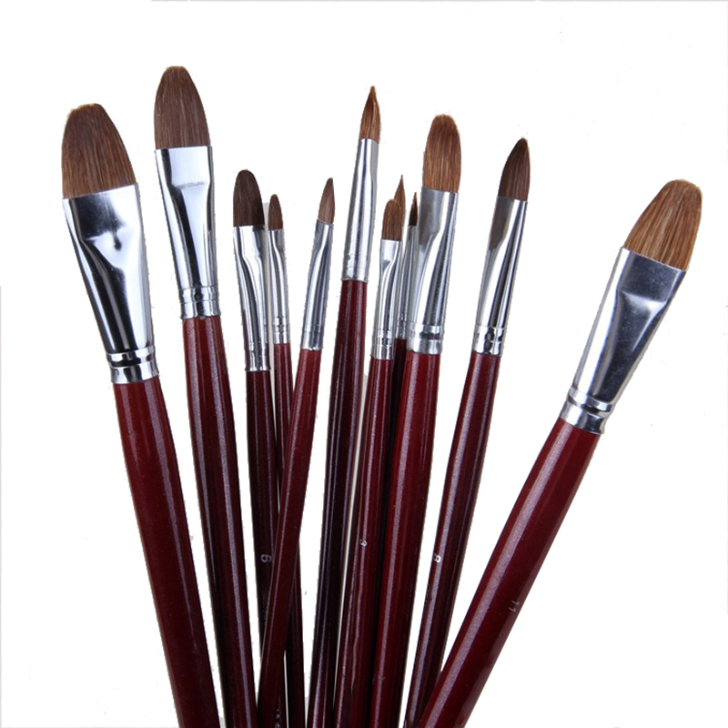 Metallic Paint Set - 6 шт./компл., высококачественная кисть для рисования