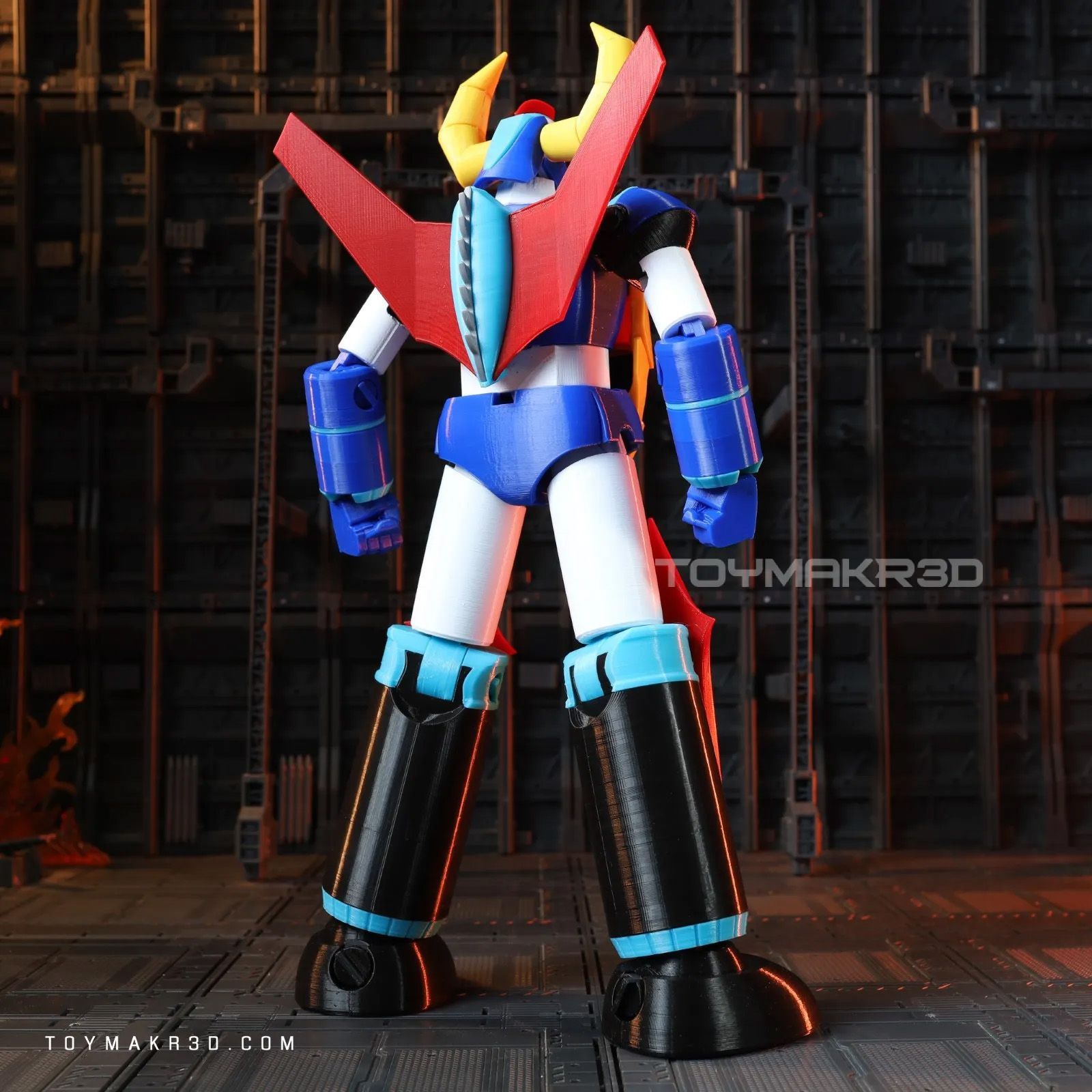 3D-печатная сборная модель Вел – обзор и цена Model Kit Mazinger