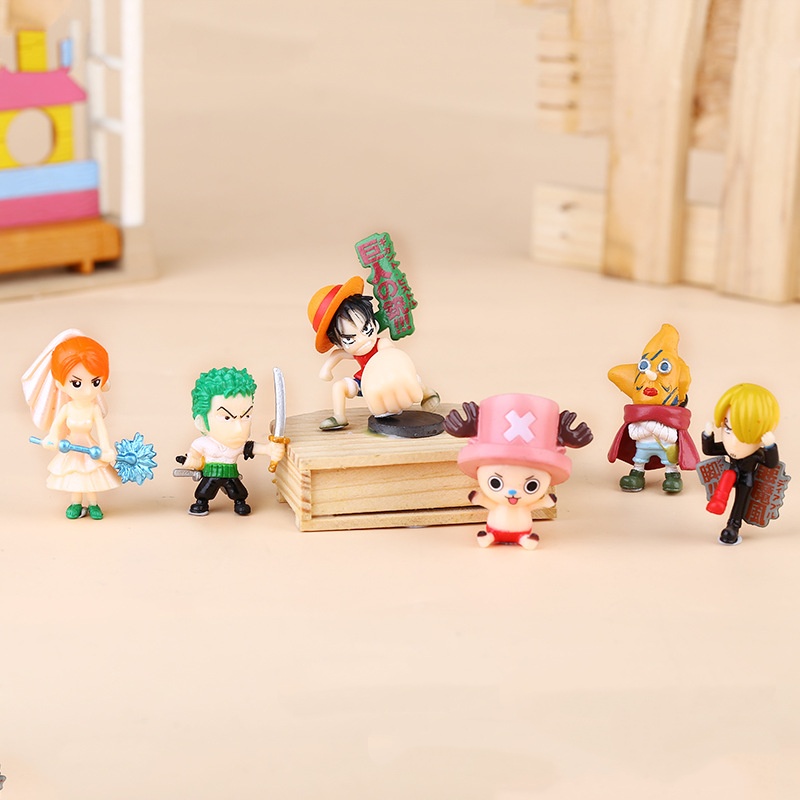 6-12 шт./компл. One Piece Monk – обзор и цена Model Kit Chopper