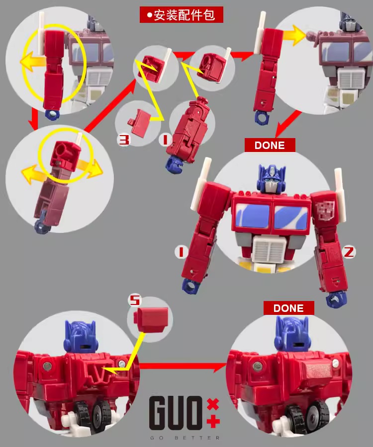 Комплекты для замены рычагов и – обзор и цена Model Kit Optimus