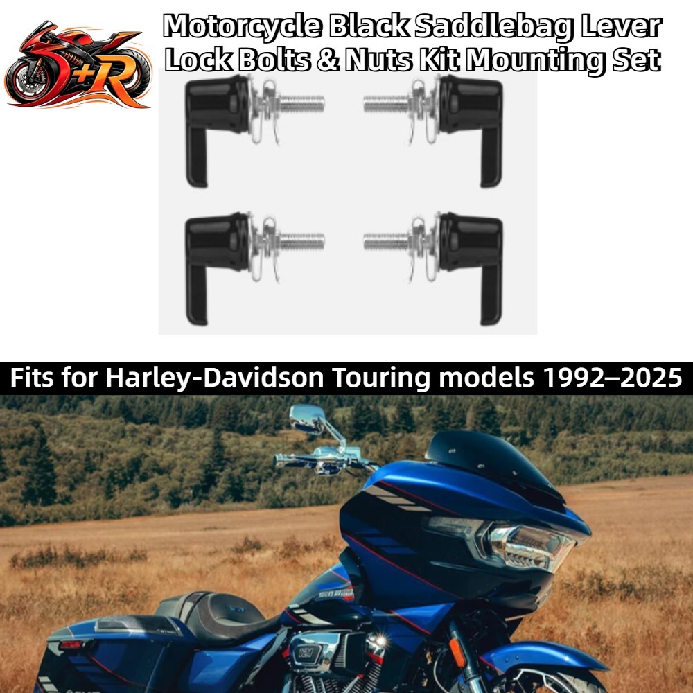 Комплект из 4 шт. черных болто – обзор и цена Model Kit Harley Davidson