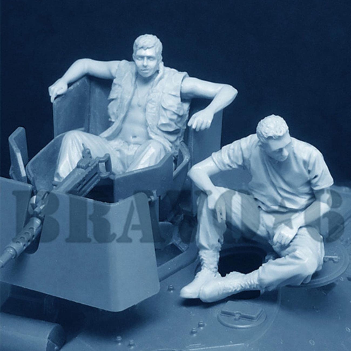 Статуэтка из смолы 1/35, строи – обзор и цена Model Kit Italeri