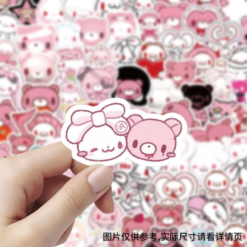 Новые наклейки Gloomy Bear: яр – обзор и цена Model Kit New