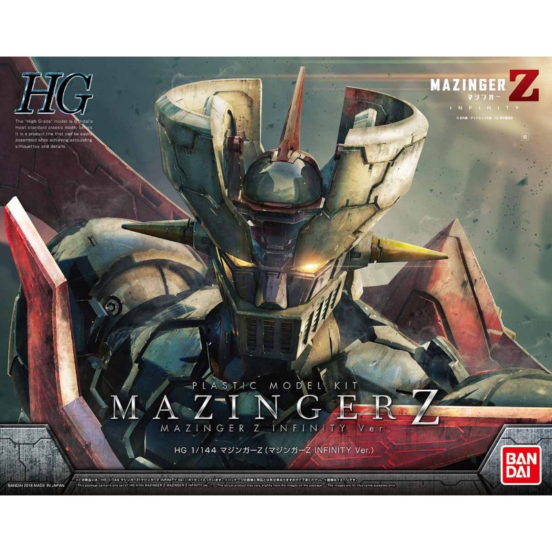 Конструктор Bandai Mazinger Z  – обзор и цена Model Kit Mazinger