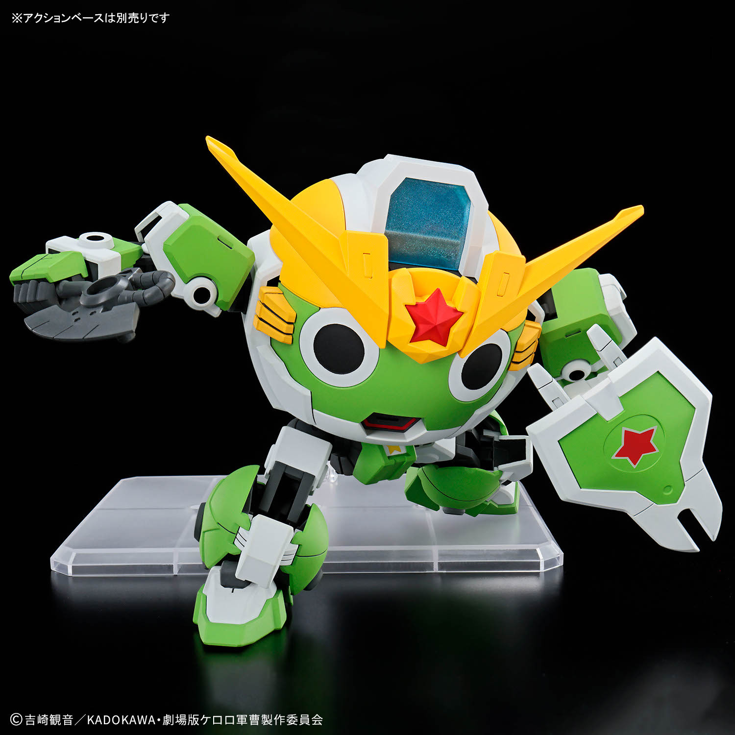 В наличии BANDAI Сержант Керор – обзор и цена Model Kit Keroro
