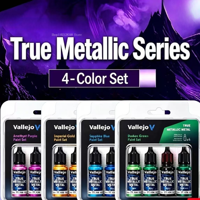 Набор металлических красок на  – обзор и цена Metallic Paint Set