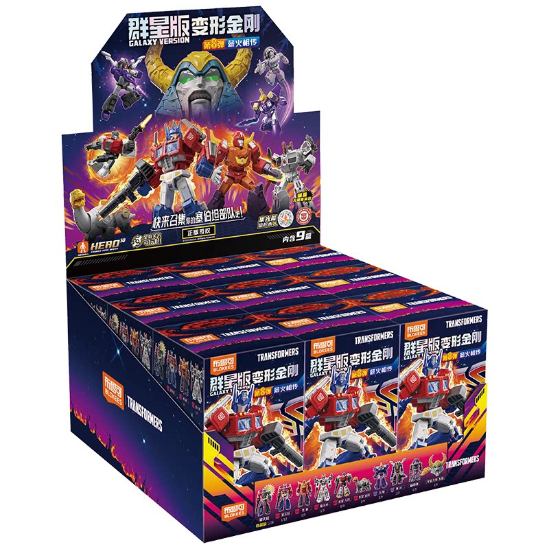 Набор светящихся фигурок Bloke – обзор и цена Model Kit Optimus