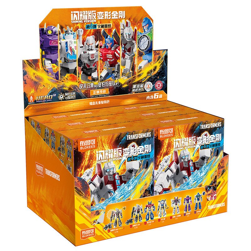 Набор светящихся фигурок Bloke – обзор и цена Model Kit Optimus