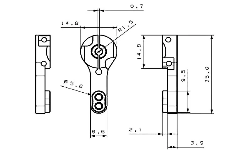 NEEBRC 25T RC Servo Horn Набор – обзор и цена Model Kit Ship